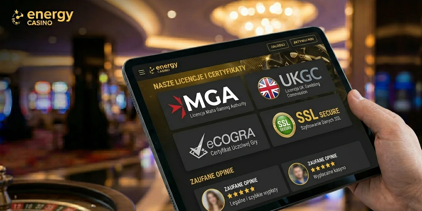 Licencje Energy Casino MGA i certyfikaty bezpieczeństwa