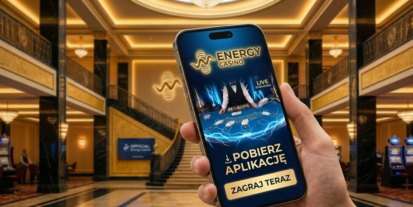 Energy Casino aplikacja — live blackjack ze streamem video