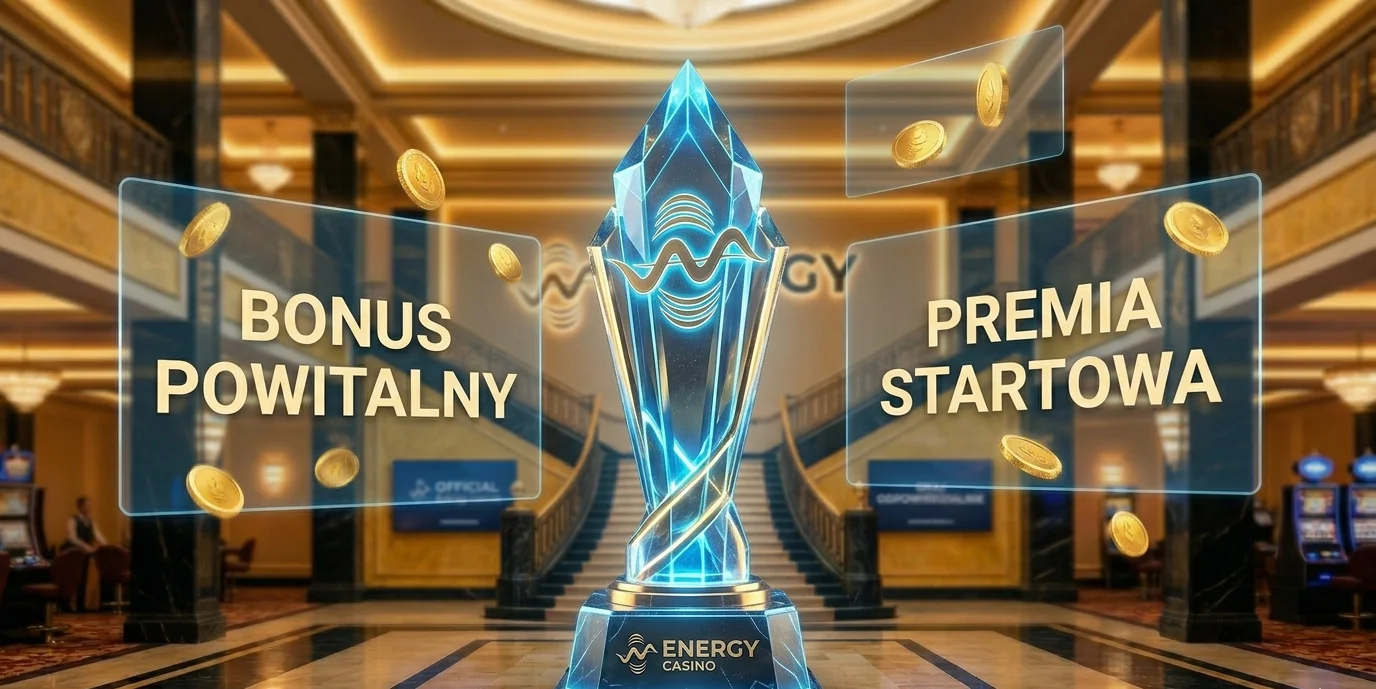 Energy Casino bonus powitalny 100% do 200 euro plus 2x mnożnik wygranych